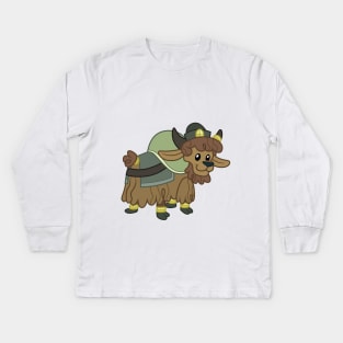 Young Yak Kids Long Sleeve T-Shirt